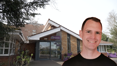 Cllr.Mike Sammon at Queenscourt