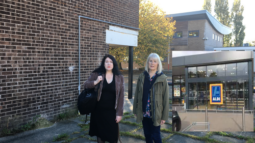 Lynne & Lesley in Ainsdale 