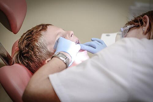 Boy in Dentists